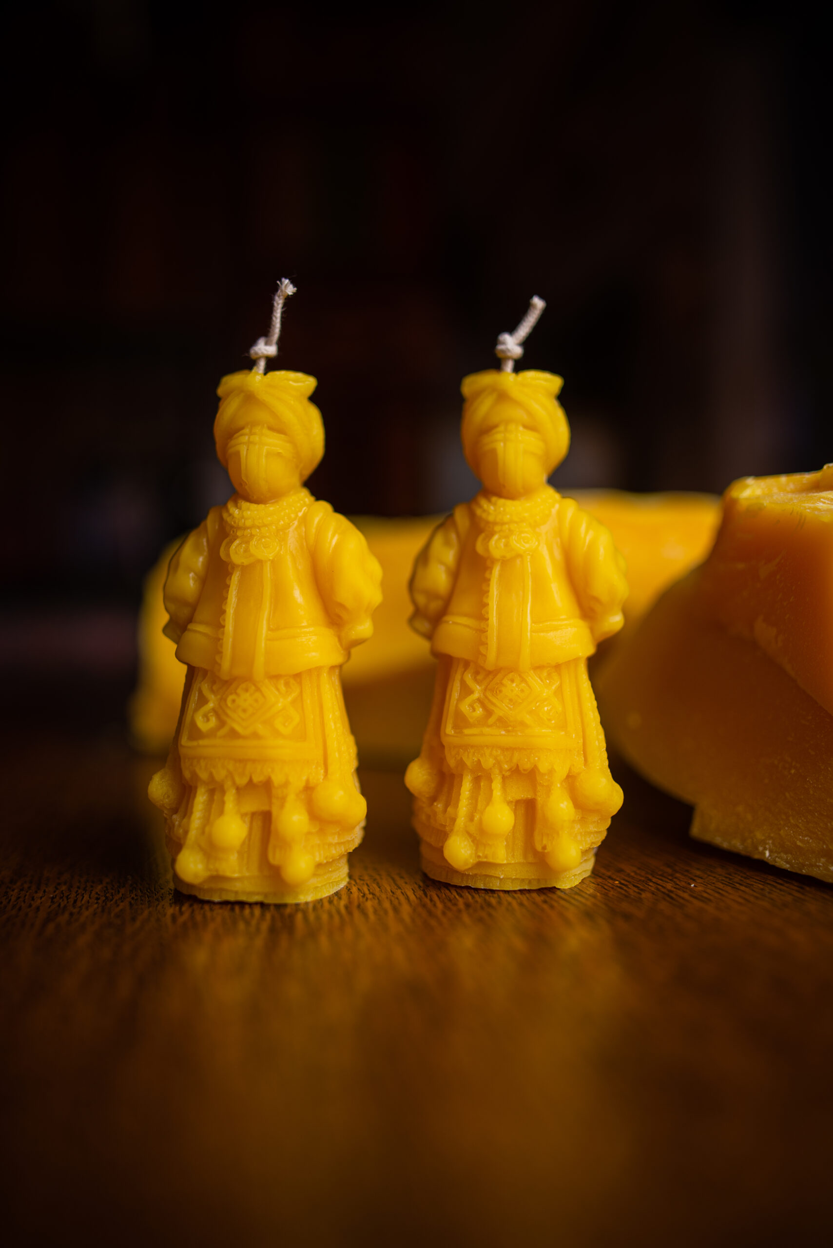 Мотанка з бджолиного воску - Зображення 2